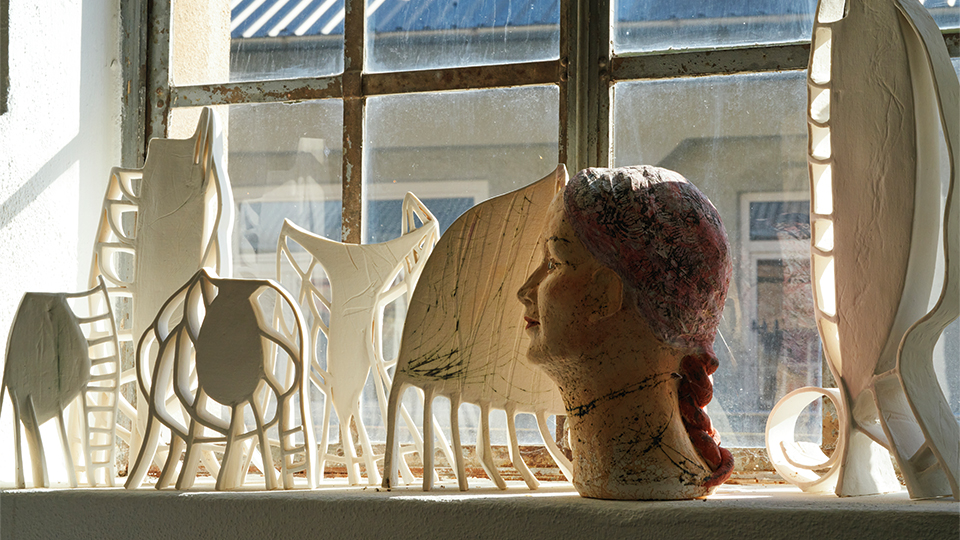 Porzellanvasen ATELIERHAUS TERRA